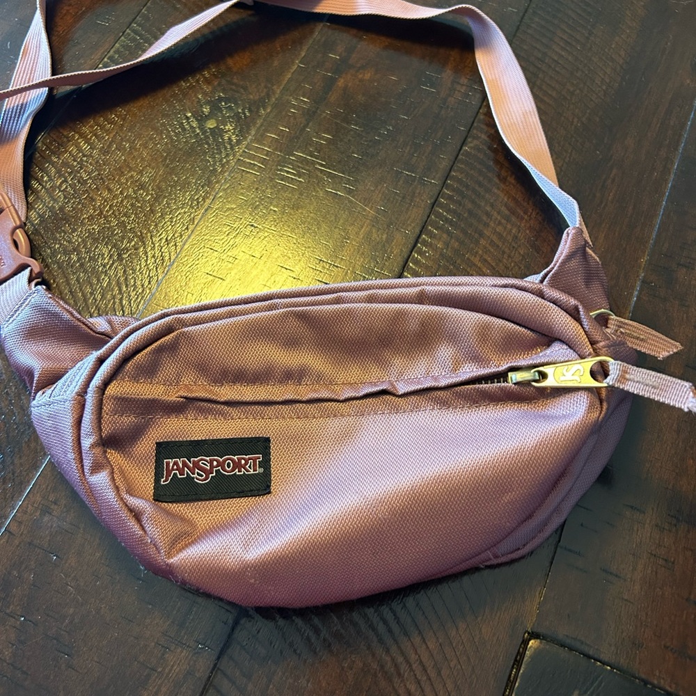 JanSport Dusty Rose Fanny Pack with Adjustable Strap